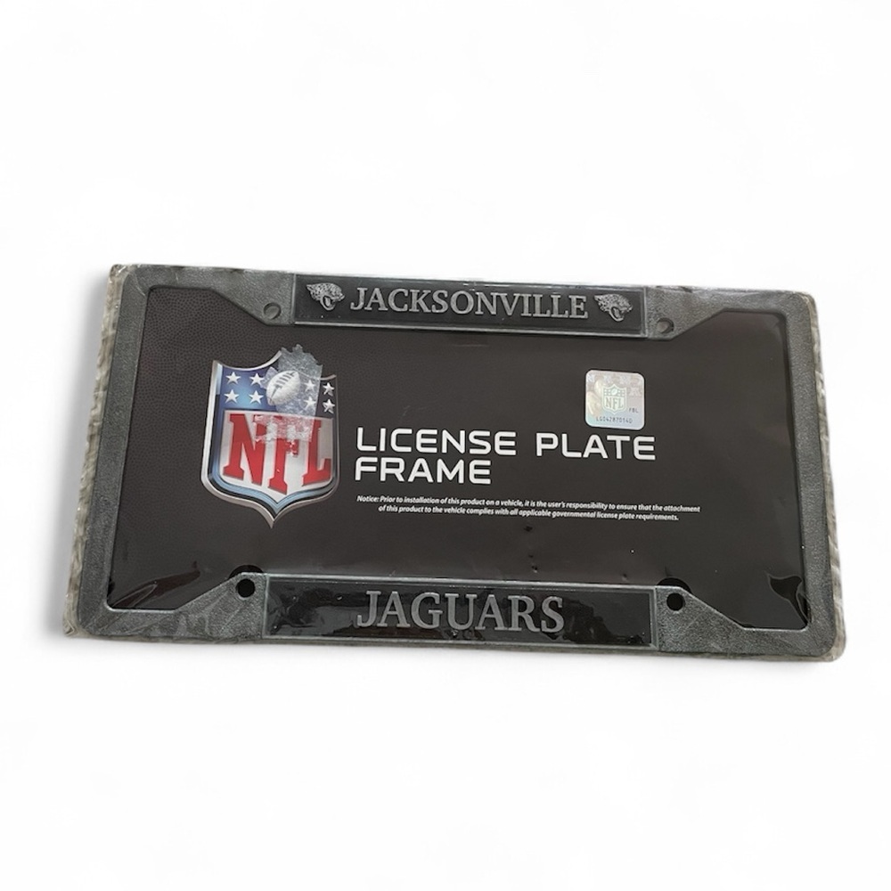NFL Jacksonville Football license Plate Frame